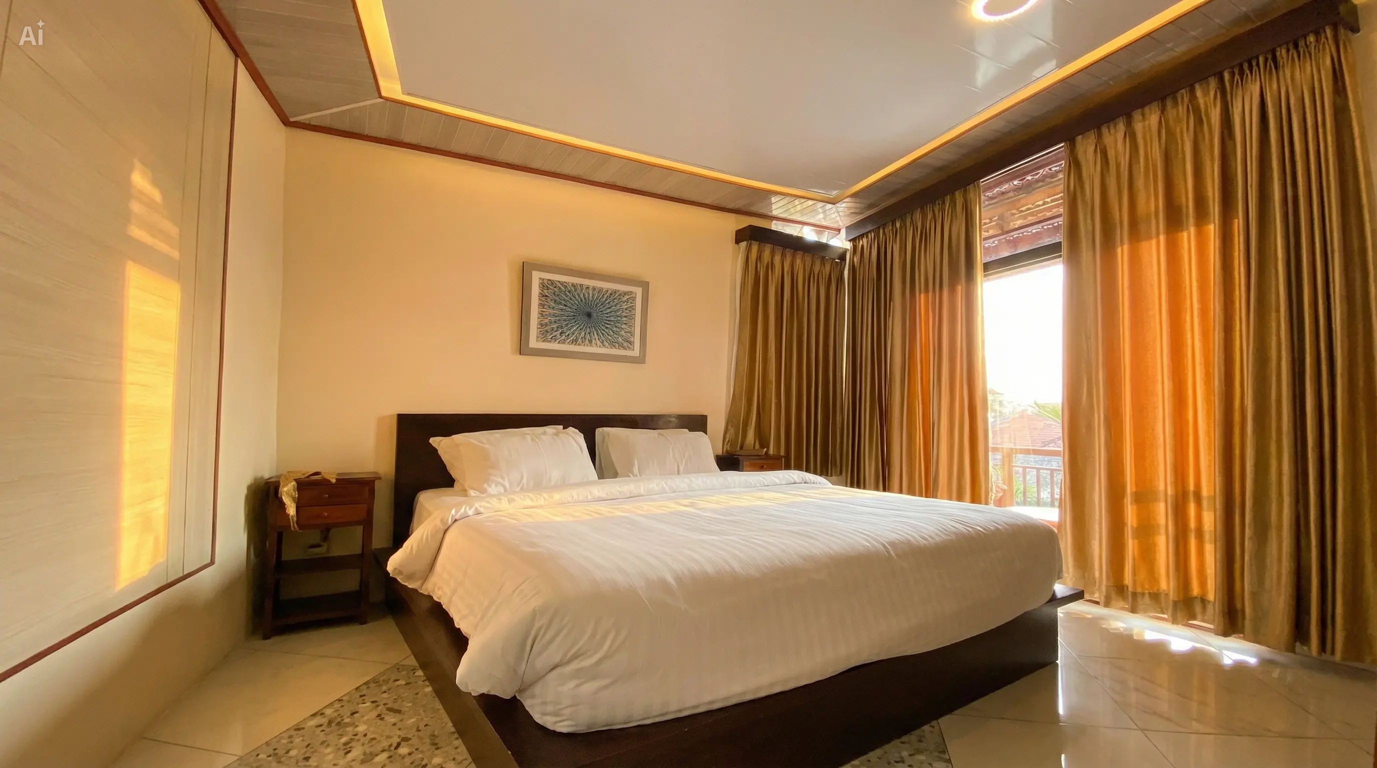 Penginapan Nyaman dengan View Danau Batur