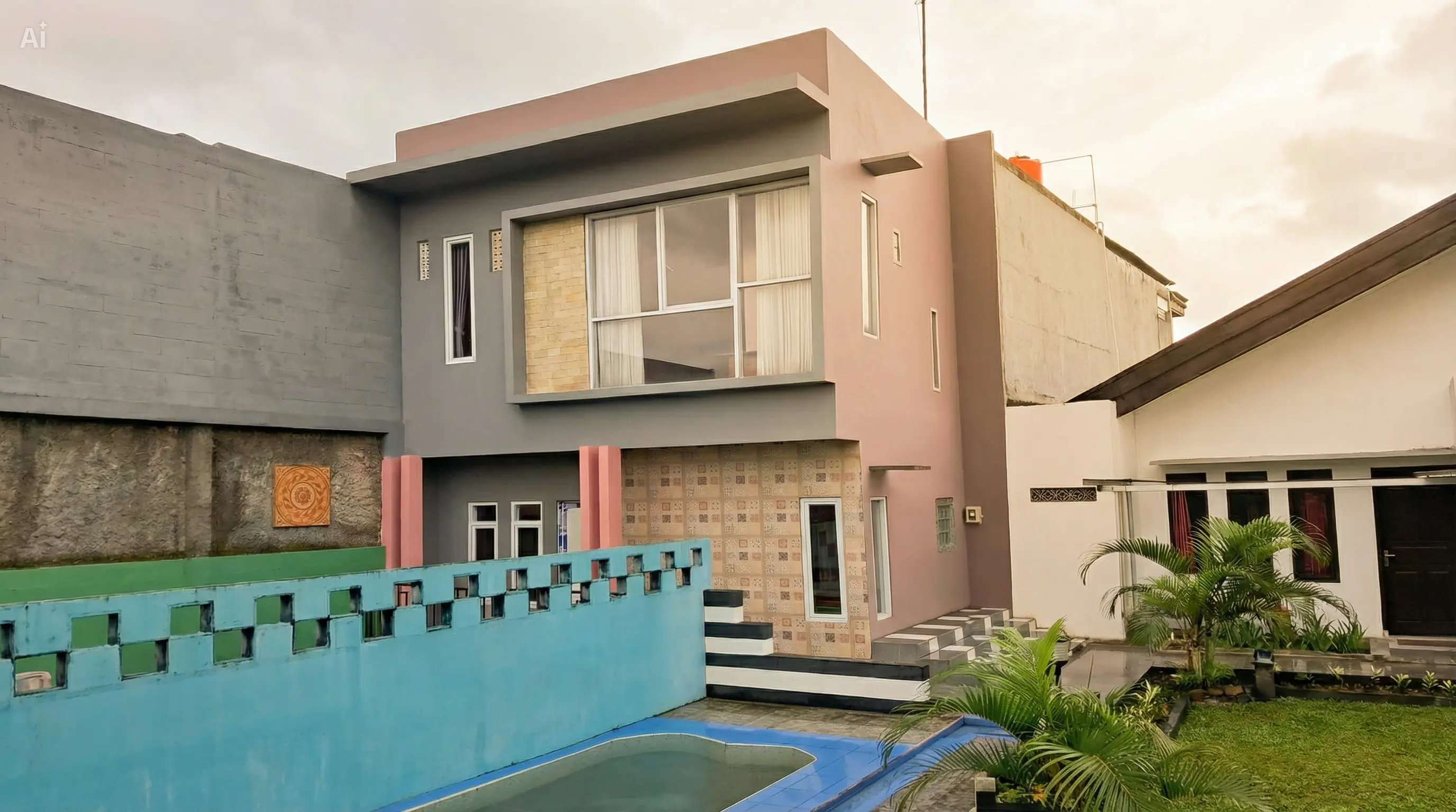 Villa Besar di Puncak Bogor