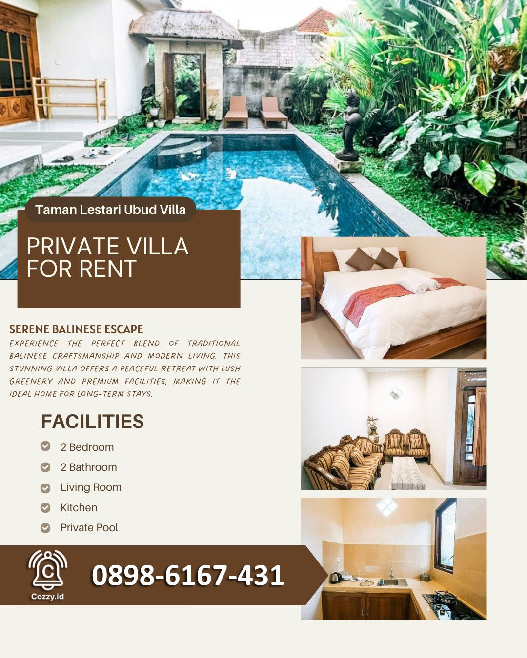 Taman Lestari Ubud Villa